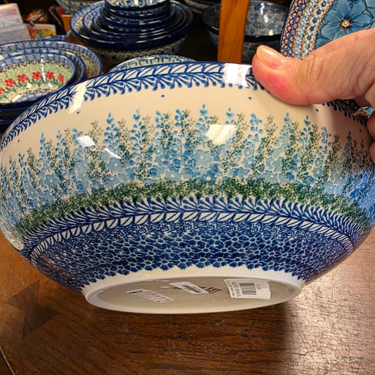 C36 ~ Bowl ~ Serving ~ Large ~ 10.5"    C36-3279X  Virginia Bluebells pf0526