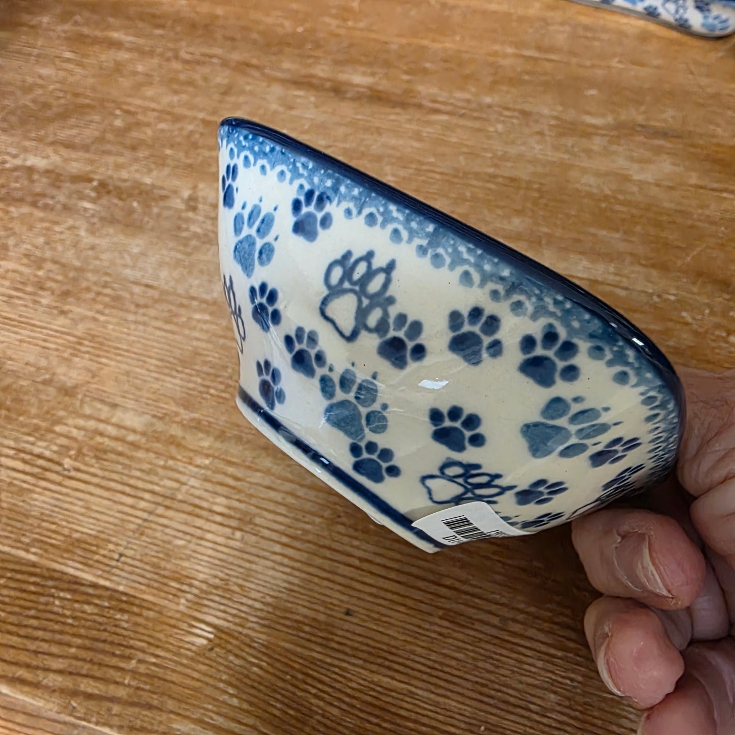 Bowl ~ Square ~ 3.5"    D11-1771X  Boo Boo Kitty pf0526