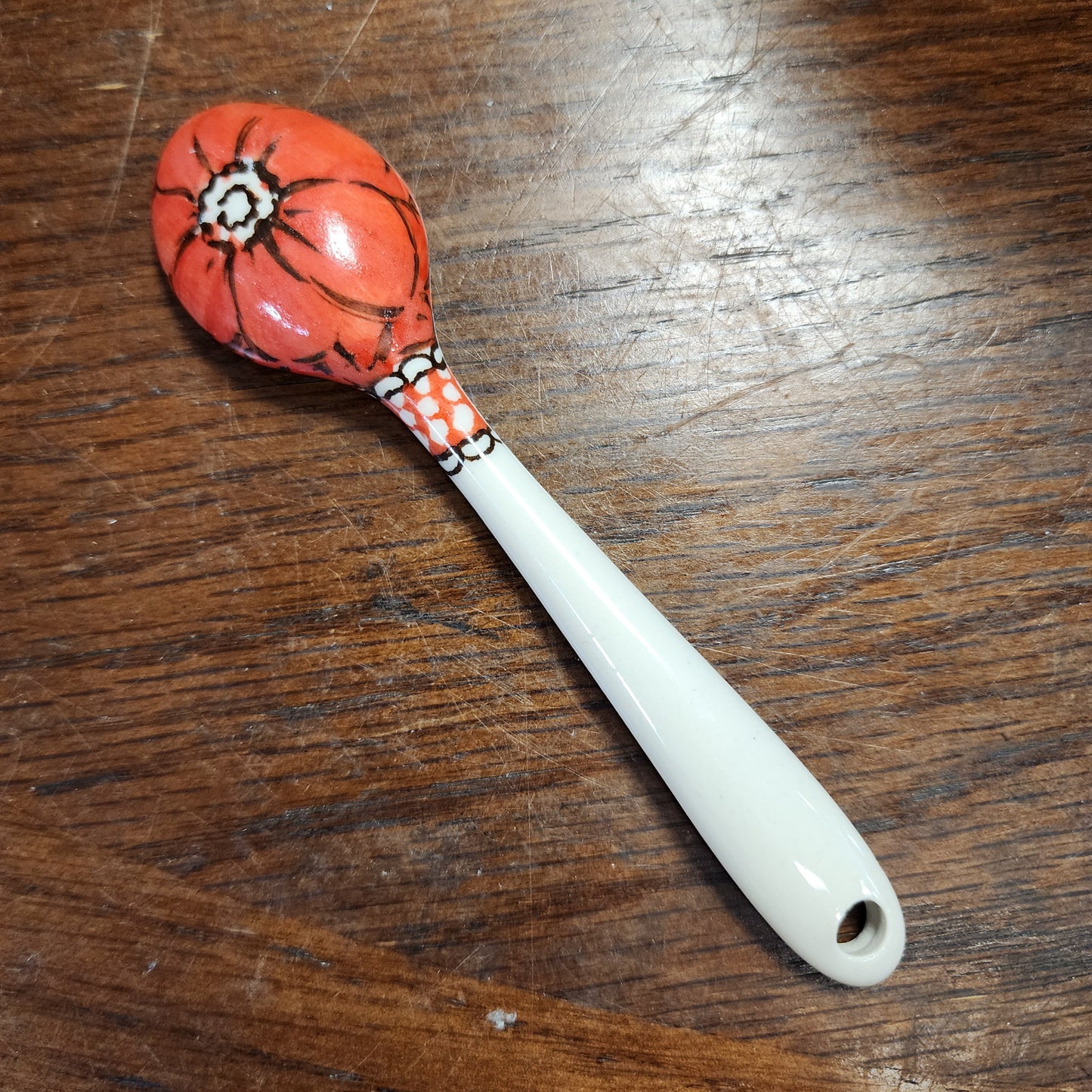 spoon 5" teaspoon U408E Red Chyla