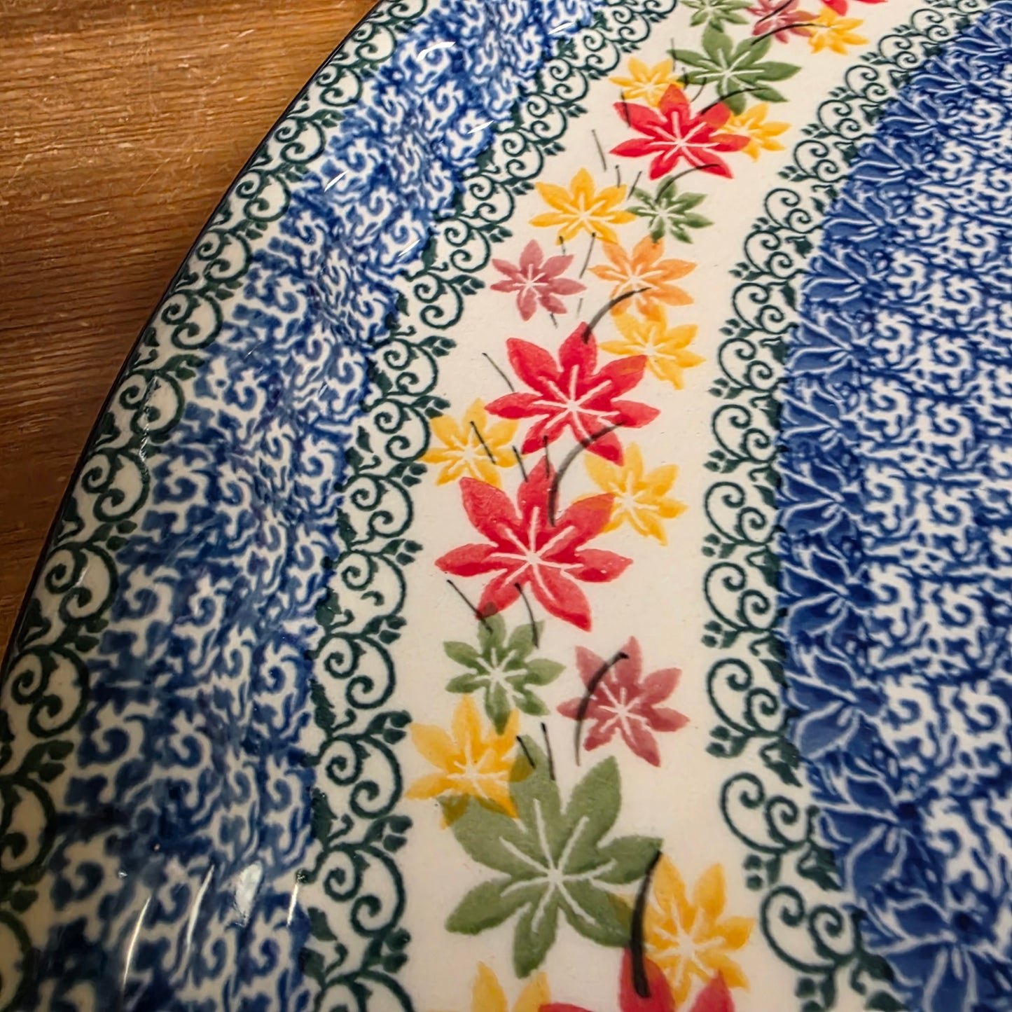 Platter   Oval   10' X 14.5"   2533X ~ Maple Harvest