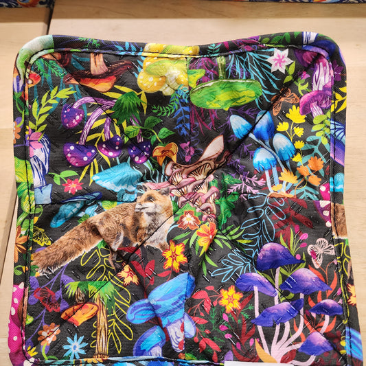 Cozy for BOWLS and small plates Mushrooms /black