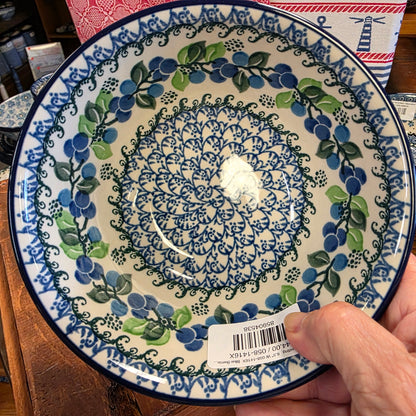 Bowl   Nesting   6.5" W 058-1416X  Blue Berries pf0526