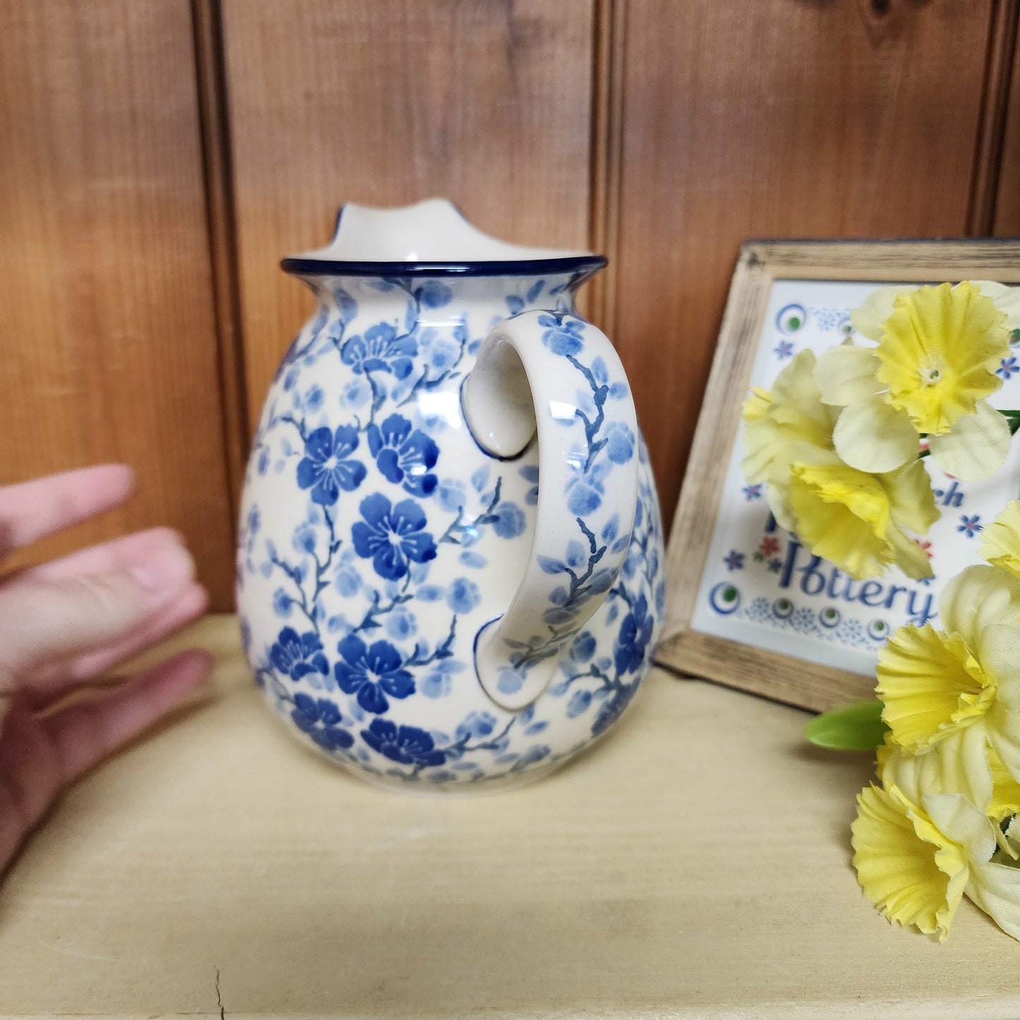 Pitcher ~ (1 qt) 078-3428X Timeless Blue PF0526