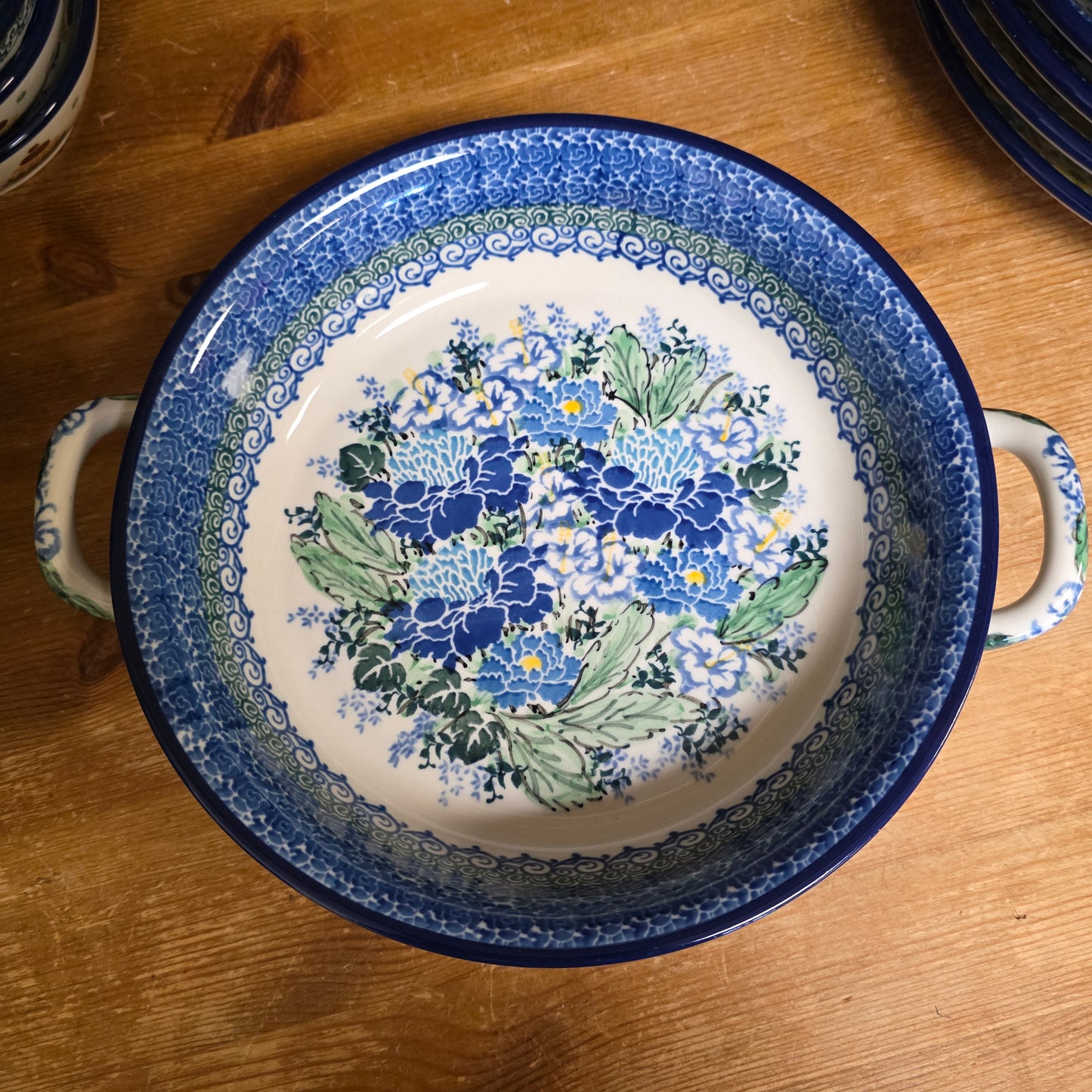 Baker   Round w/ Handles   8"   U5138 ~ U4