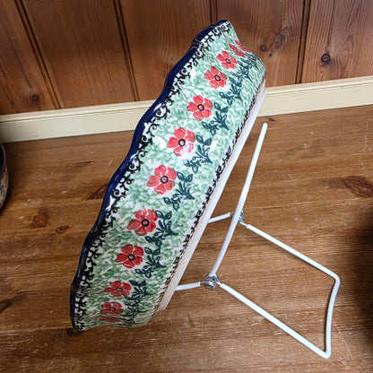 Pie Plate   Fluted   10"   1916X ~ Maraschino