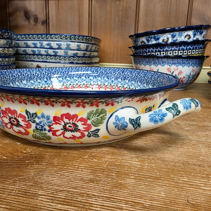 Baker   Round w/ Handles   8"   U3356 ~ U4