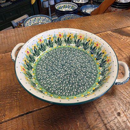 Round Baker w/handles - 6-3/4"     2777Q ~ Daffodil