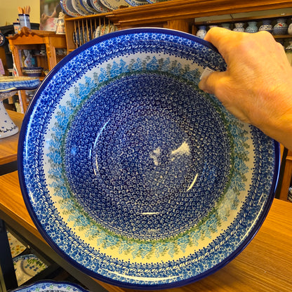 Bowl   Deep Mixing   4 Qt. 113-3279X  Virginia Blue Bells pf0526