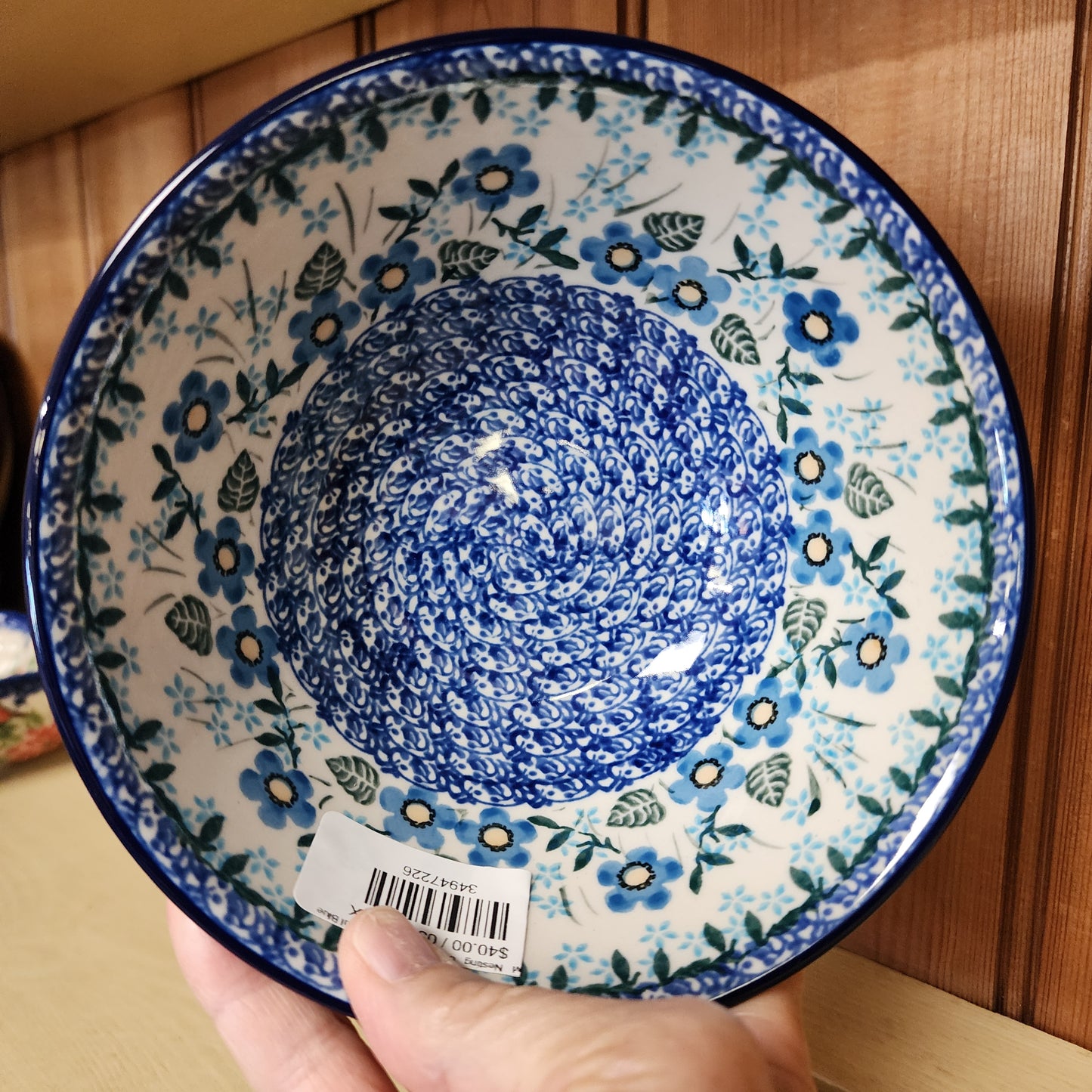 Bowl   Nesting   6.5" W   2277X ~ Joyful Blue