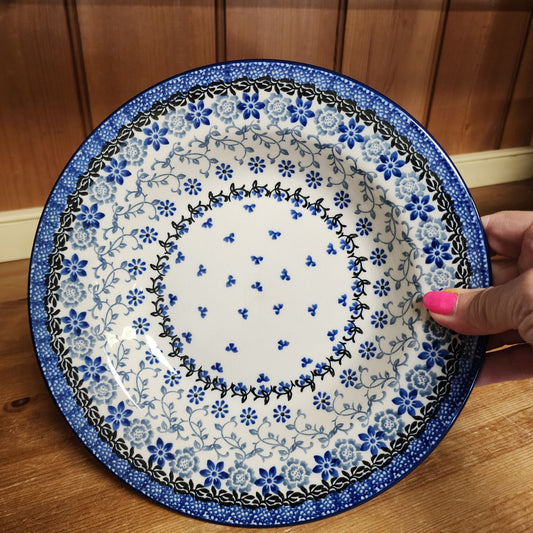 Bowl ~ Salad / Pasta ~ 9" 014-2158X Silver Lace  1.4 cups