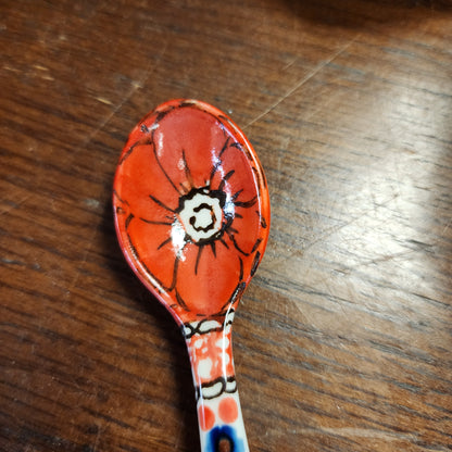 spoon 5" teaspoon U408E Red Chyla