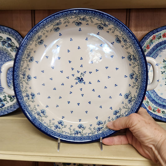 Baker   Round w/ Handles   10"   2524X ~ Clover Fields