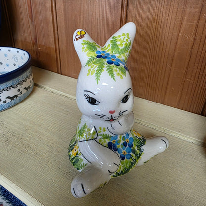 Balbina ~ bee  5"H / bunny rabbit figurine