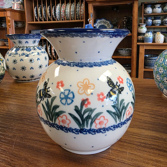 Vase   Bubble   4.25" 048-2023X  Honey Bee pf0526