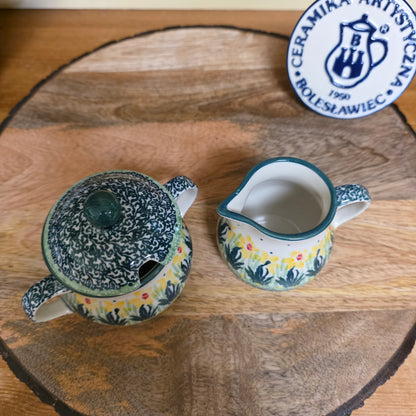 Set ~ Sugar/Creamer Daffodil 2777q