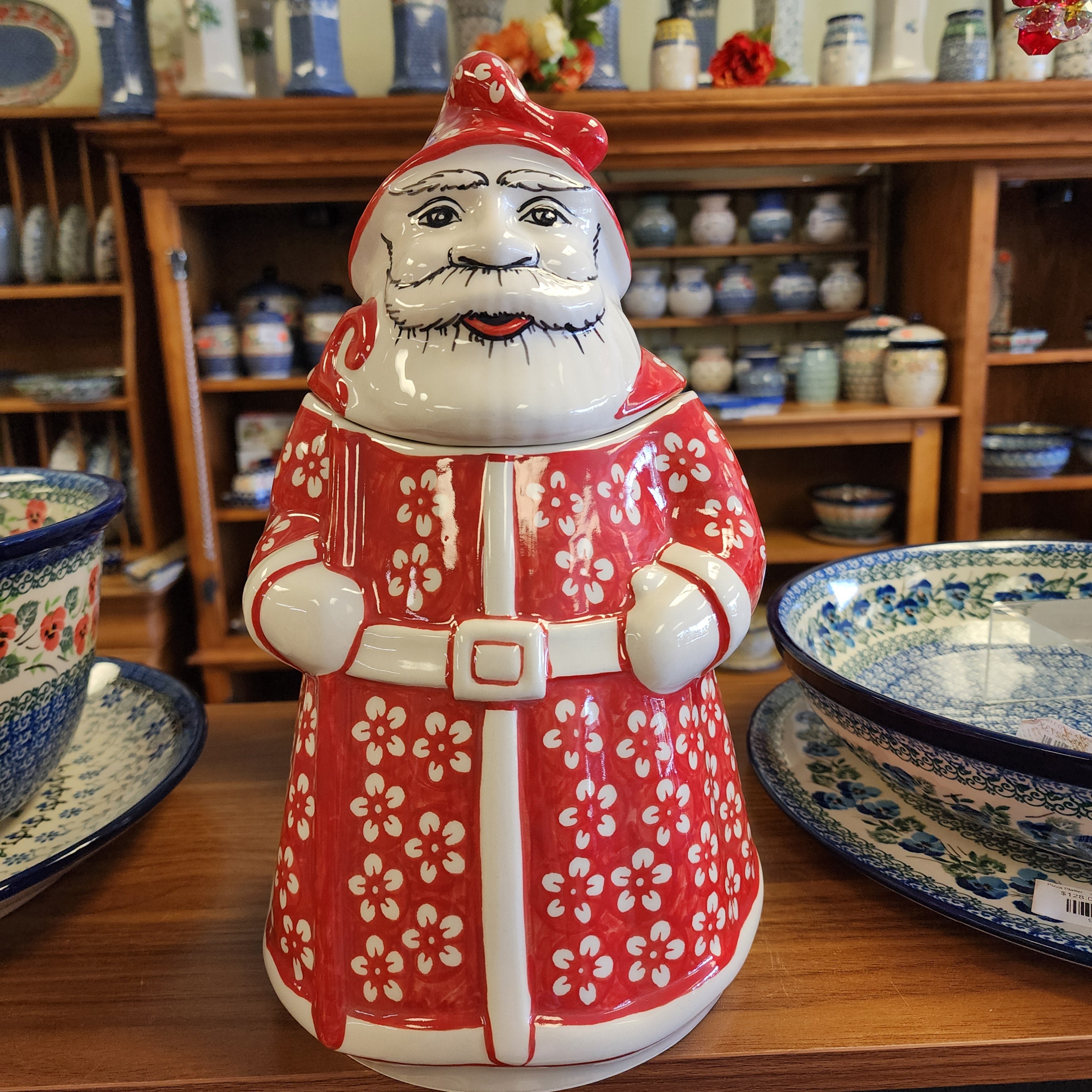 サンダ－ Santa Box Red Blossom J8CZ – PolishPottery.com