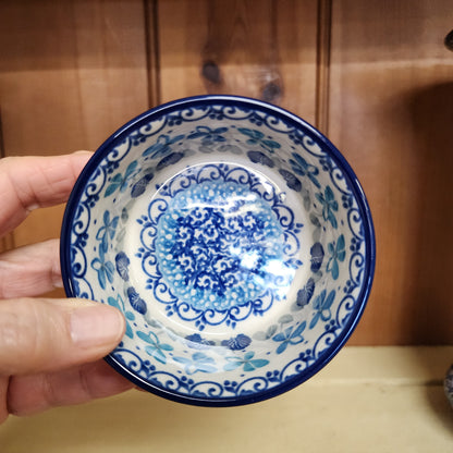 Bowl ~ Ramekin ~ 3.75" 2751X ~ Blue Orchids