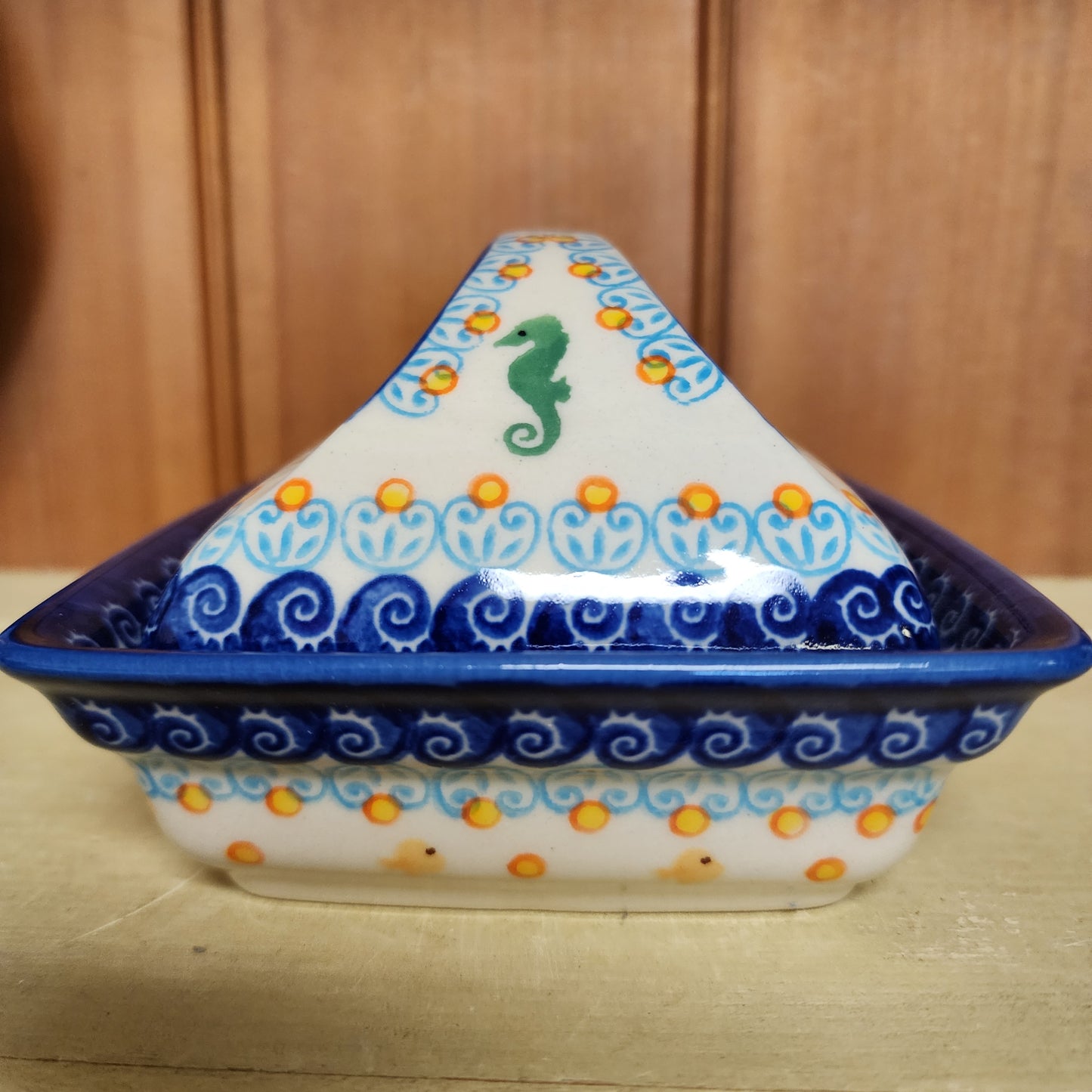 Butter Dish Crab Sealife 884