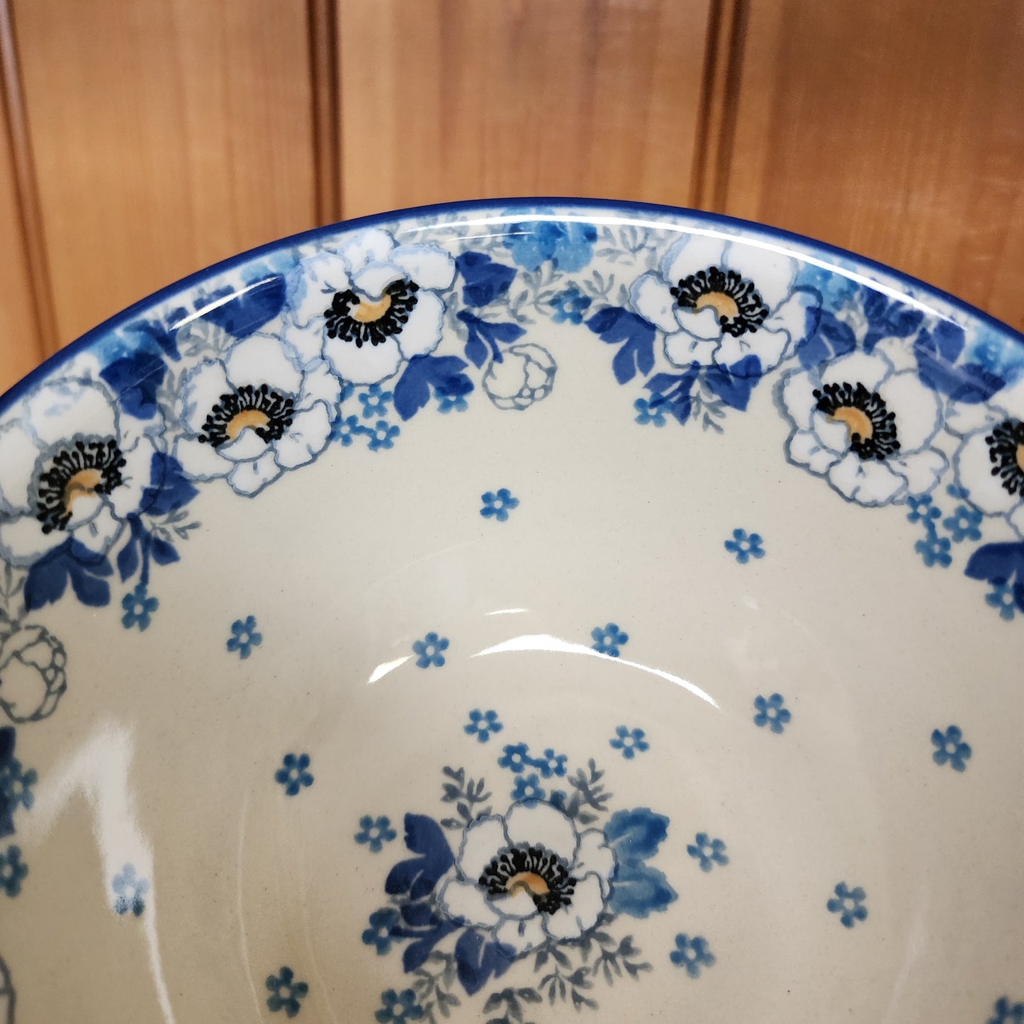 Bowl   Nesting   6.5" W 058-2222X  Snow Poppy pf0526