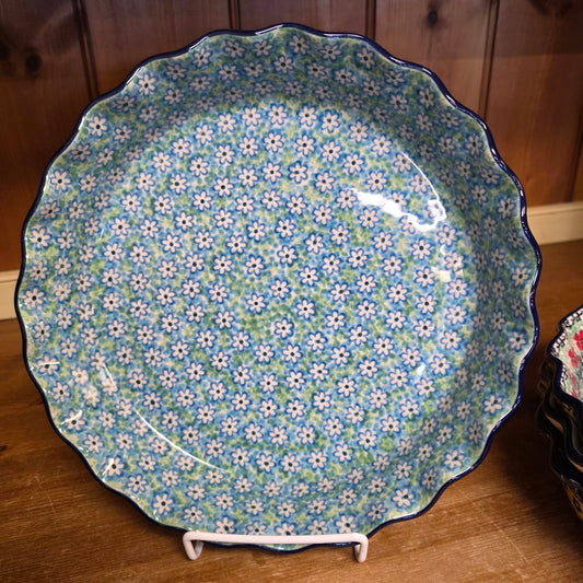 Pie Plate   Fluted   10"   2252X ~ Key Lime