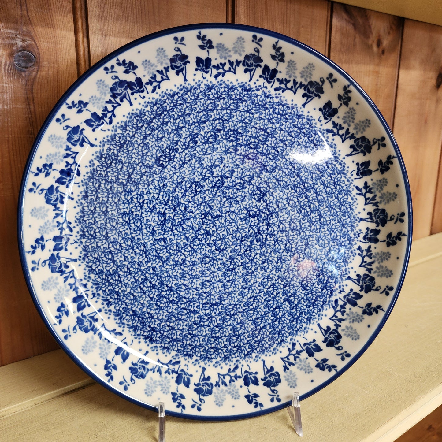 Plate ~ Rimmed ~ 9" 3204X ~ Bluebonnets