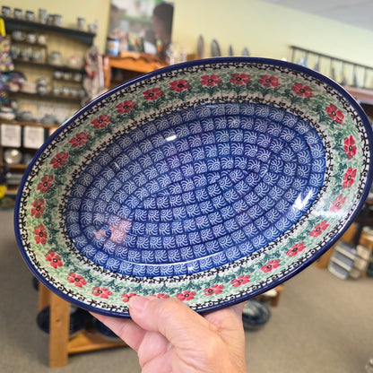 2 pc / 9.5" Oval Baker 1916 X Maraschino  & 12" Oval Baker 1437X Crimson Bells