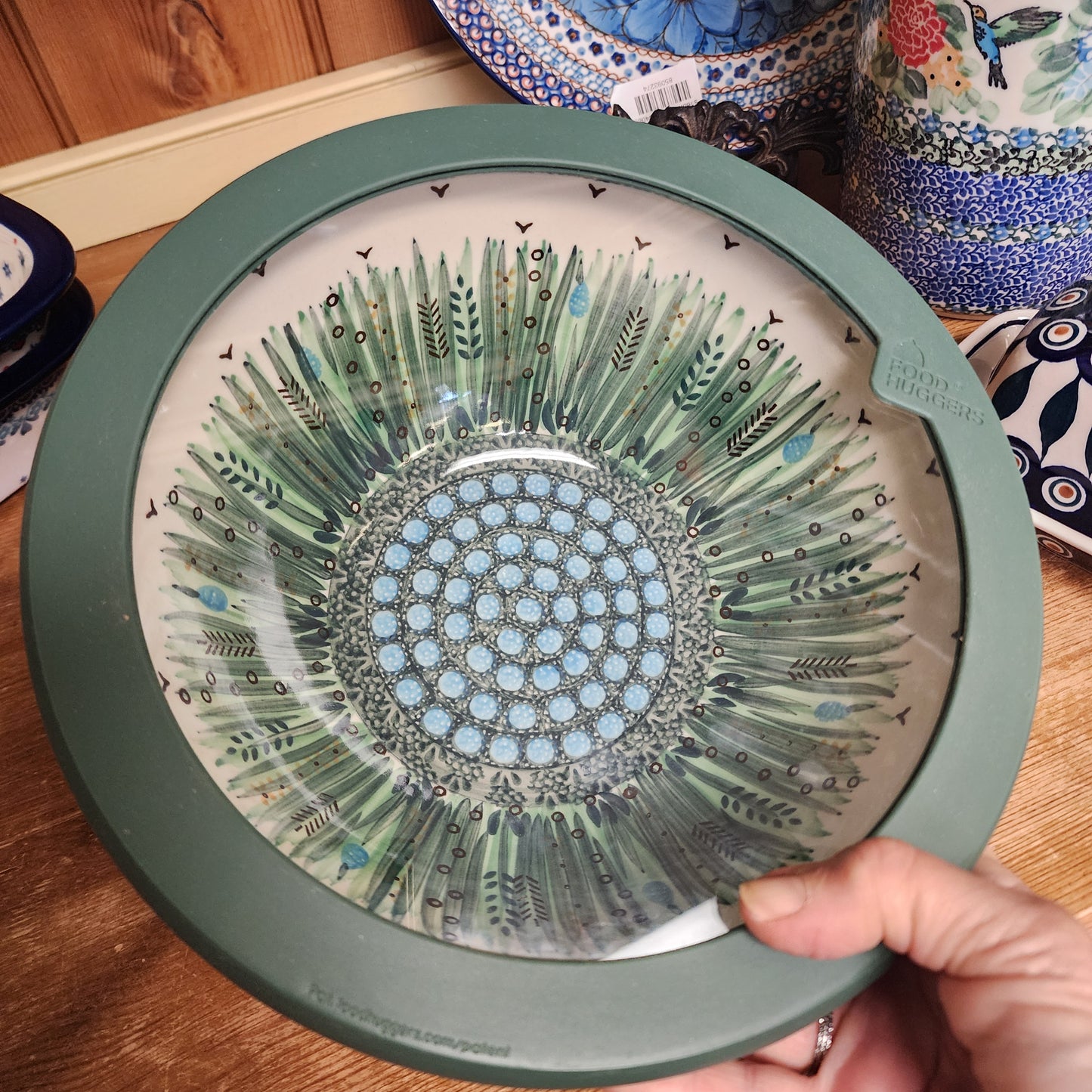 Bowl with FREE Lid ~ 9" Nesting bowl U0803