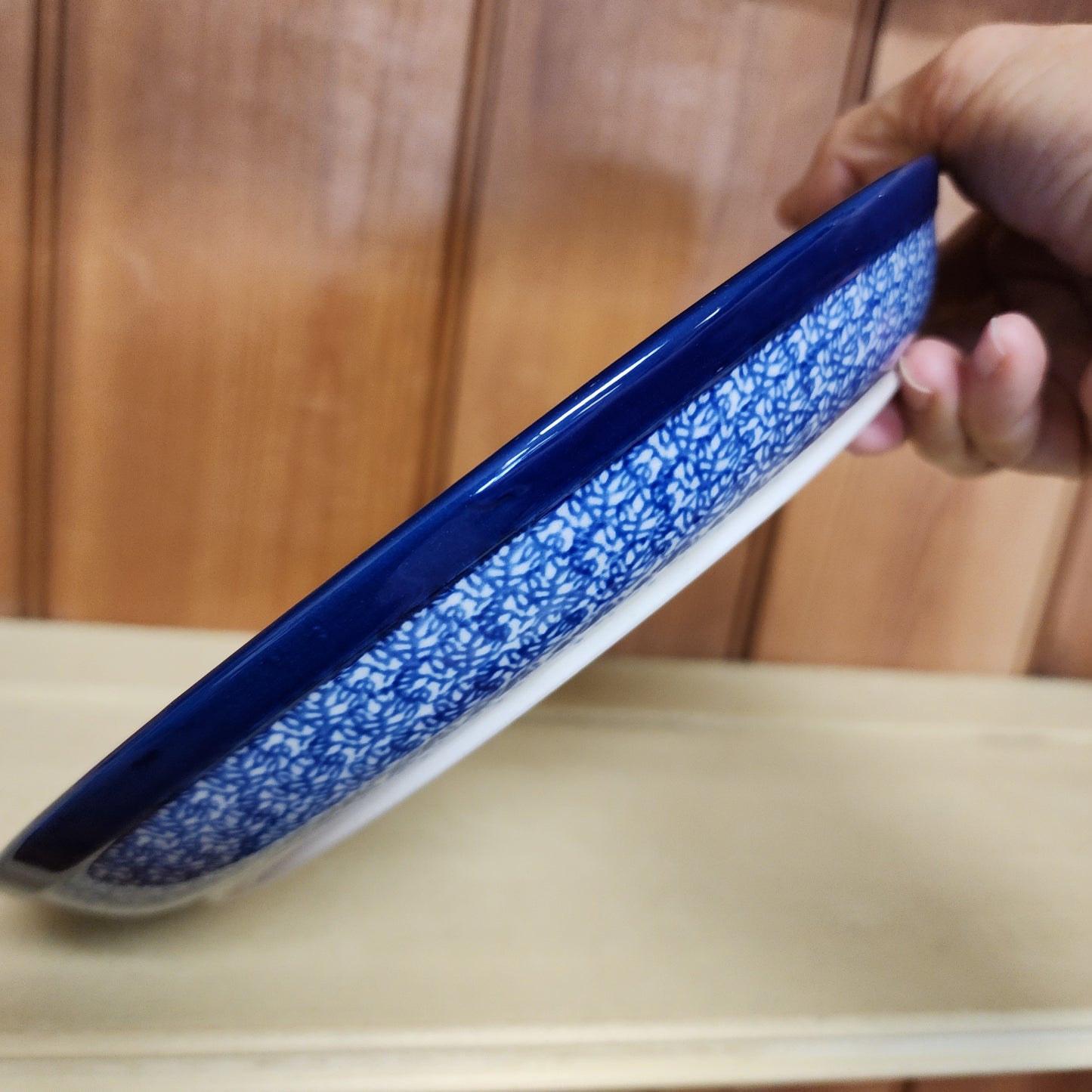 Plate ~ Rimmed ~ 9" 3204X ~ Bluebonnets