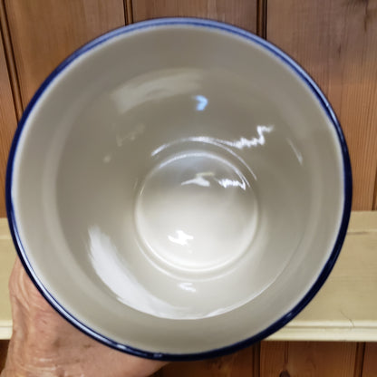 Wine/ Utensil Holder ~ 7.75" H 169-1416X Blue Berries