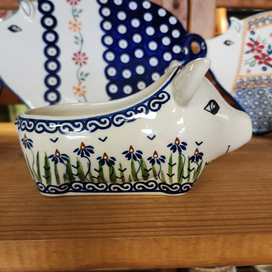 Salt Pig ~ Addie RC15 /  sponge holder (6"x3.5")