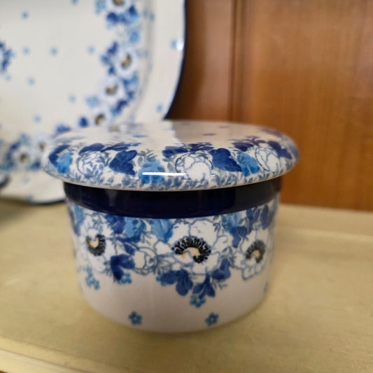 Butter Bell   3.75"W x 3"H  270-2222X  Snow Poppy pf0526