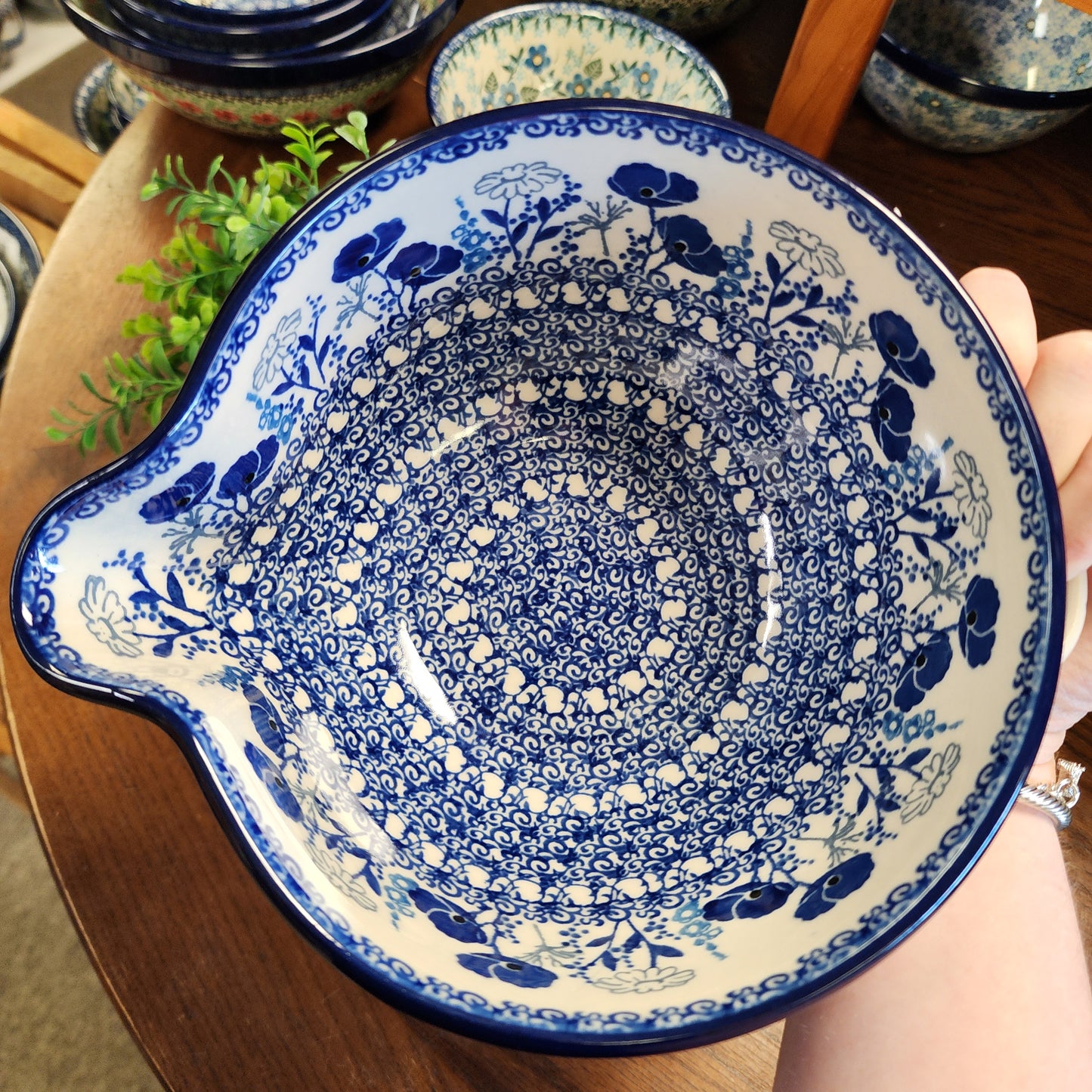 Batter Bowl   36 oz  240-2902X  Evening Poppy pf0526