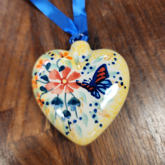 Ornament ~ Heart ~ Viktoria Butterfly