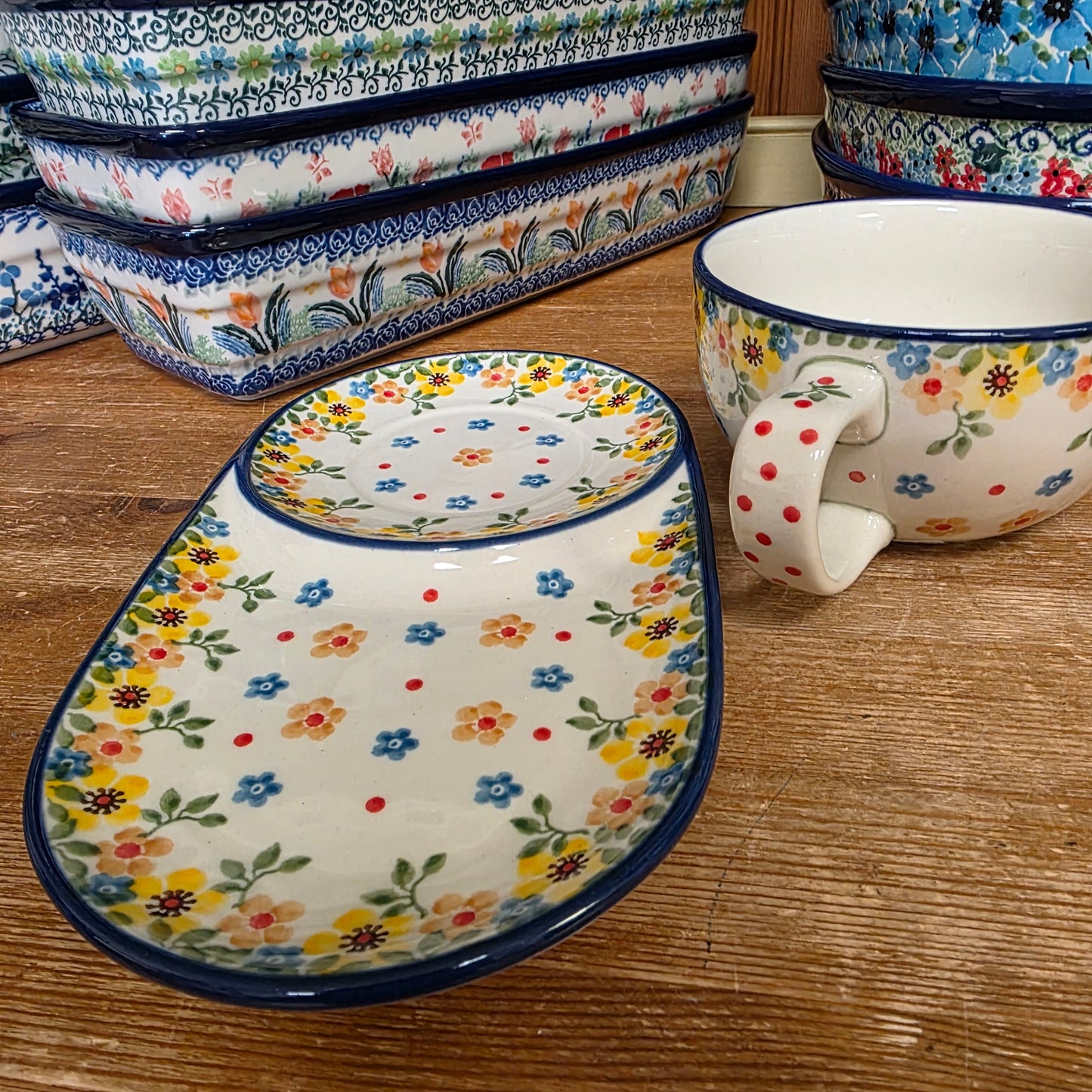 Set Sandwich Set w/Mug    H12-2225X  Buttercup pf0526
