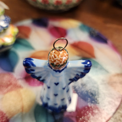 Angel ~ Blue 2.5" ornament