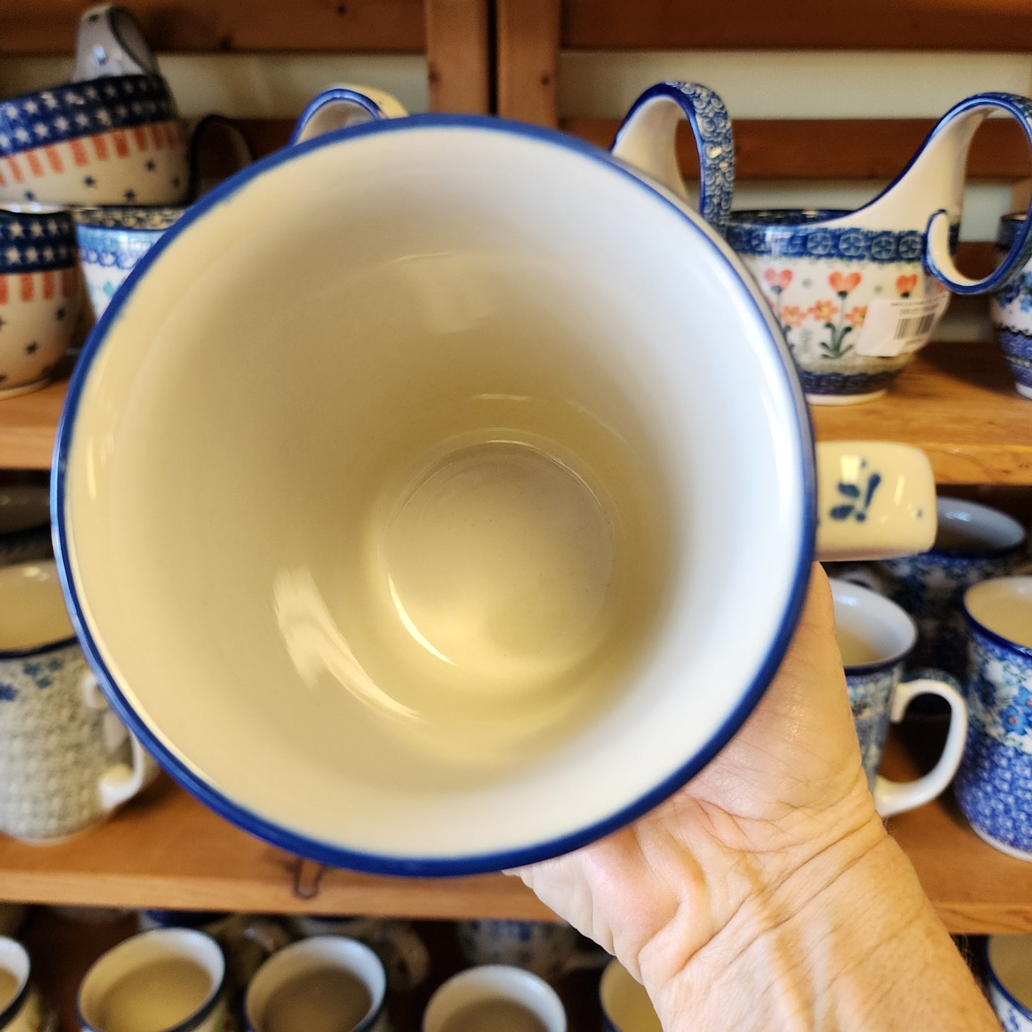 Mug ~ Bistro ~ 16 oz. 3204X ~ Bluebonnets