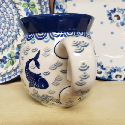 Mug ~ Bubble ~ 16 oz. 073-2372X Blue Koi