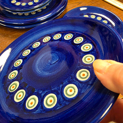 Plate 6 3/4" Blue