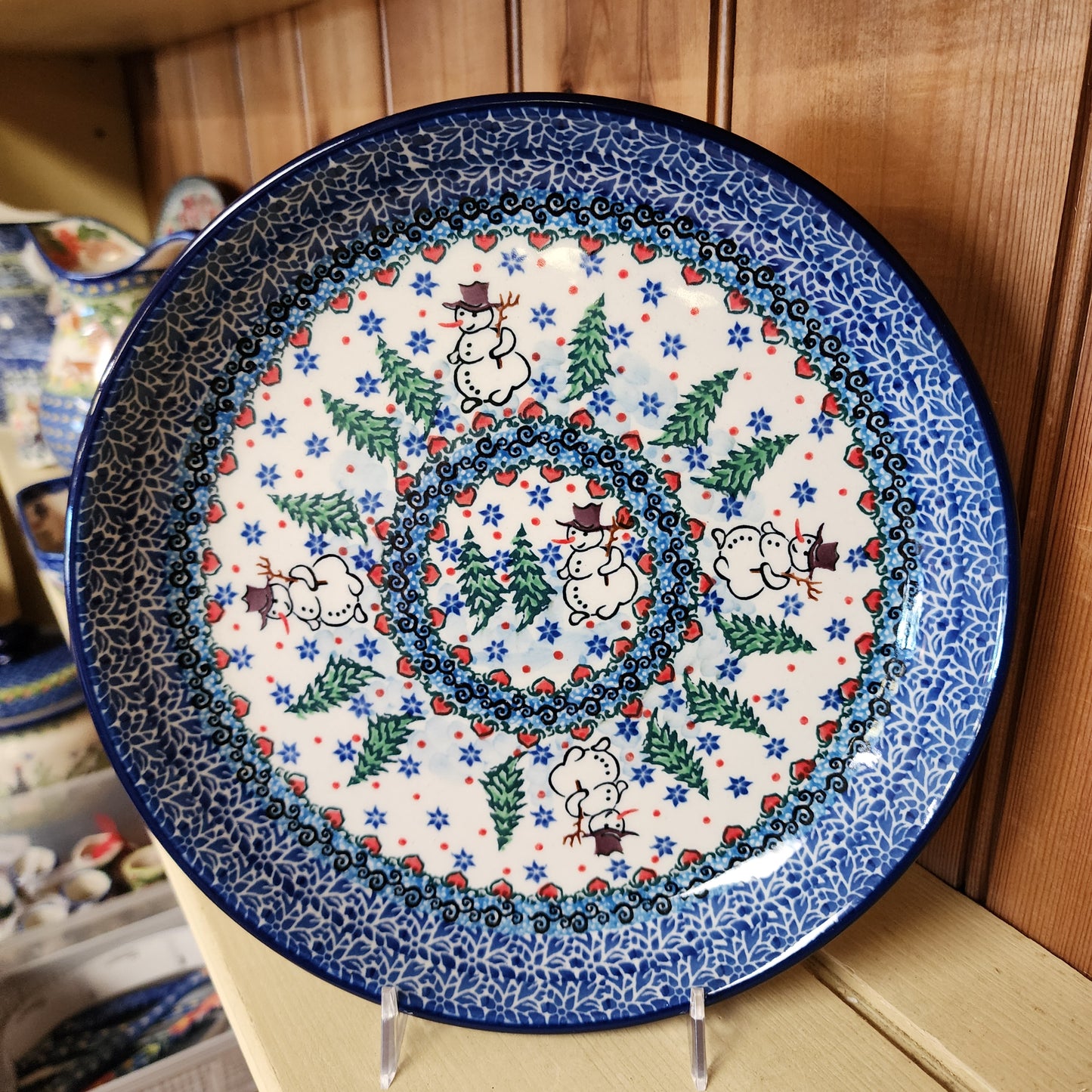 Plate   Rimmed   9"   U4661 ~ U3