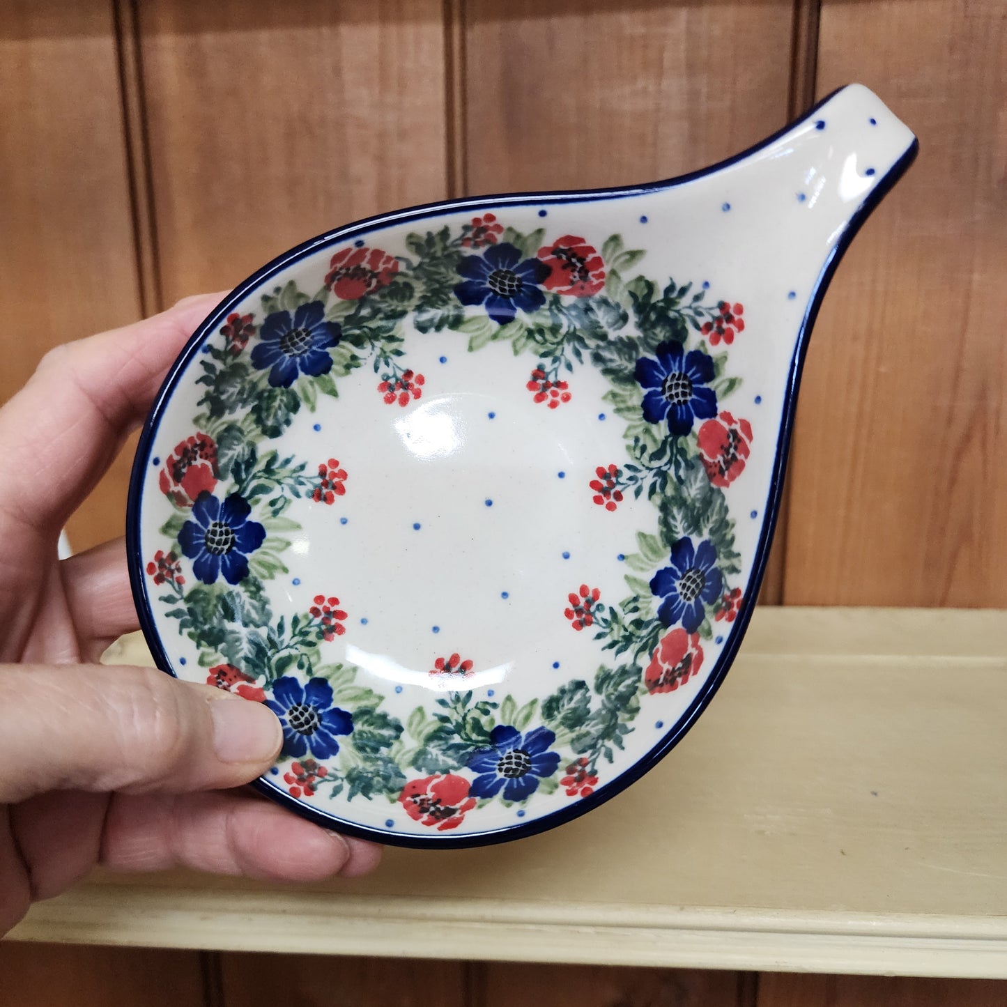 Condiment Bowl w/handle ~ 4.5" 1535X ~ Garden Party