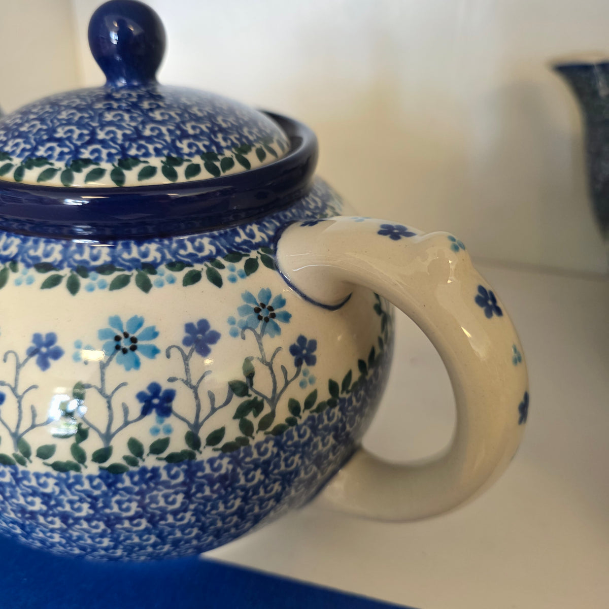 Teapot   (1 1/4 qt)  060-2785X  Georgia Blue pf0526