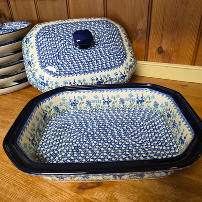Baker   Covered Casserole   9.5" x 12" 665-2898X  Little Gems pf0526