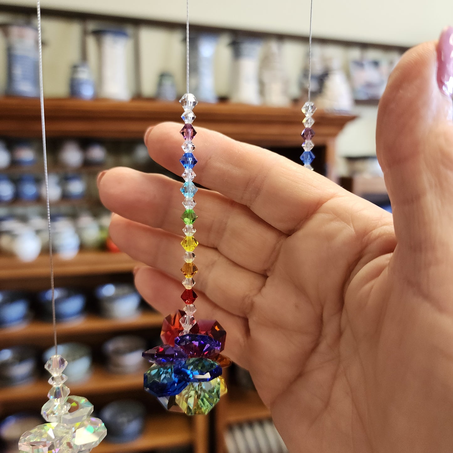 Crystal Double Chakra colors