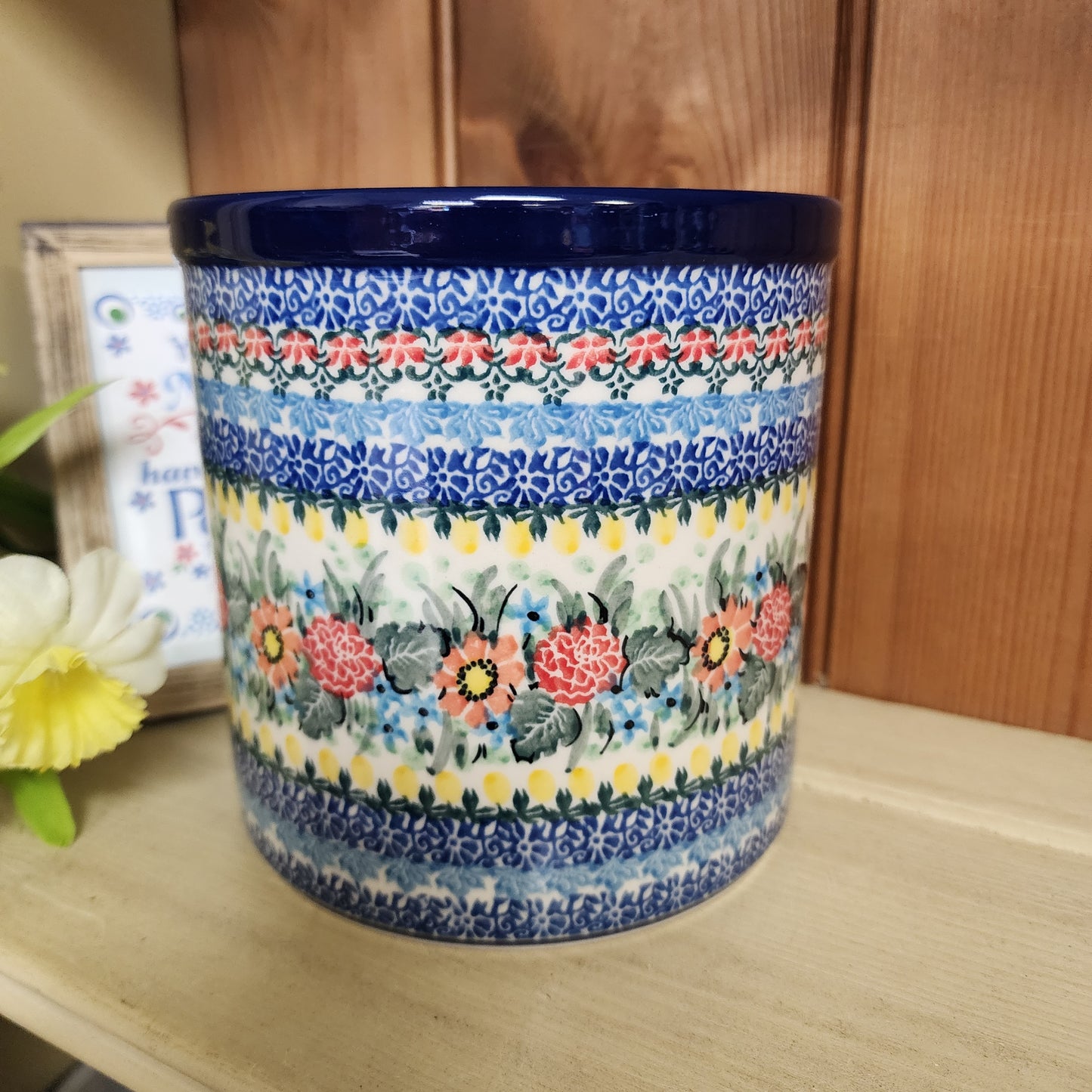 Utensil Holder   5.5"  003-U3357  U3 pf0526