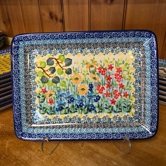 Platter   Rectangular   9.5" 111-U5187  U4 pf0526