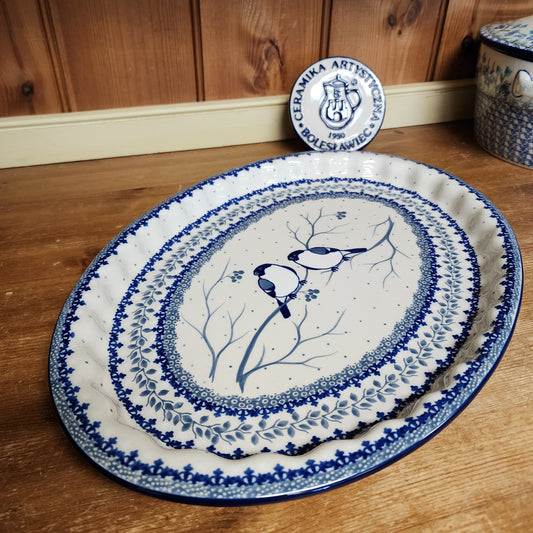 Platter   Oval   10' X 14.5" 614-U4830  U3 pf0526