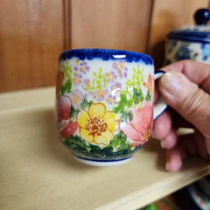 Mug Espresso 4 oz / Pink UNIKAT 2.5"