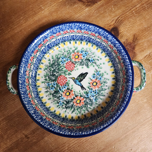 Round Baker w/handles - 6-3/4" C40-U3357 pf0425