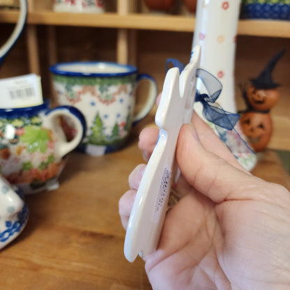 Ornament Blue Ghost flat 5"