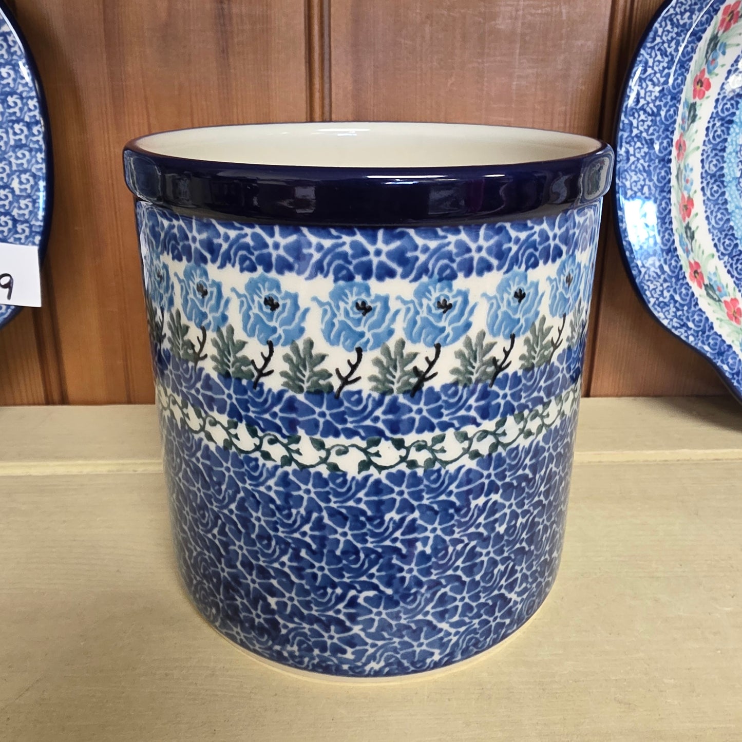 Utensil Holder   5.5"    1390X ~ Antique Rose